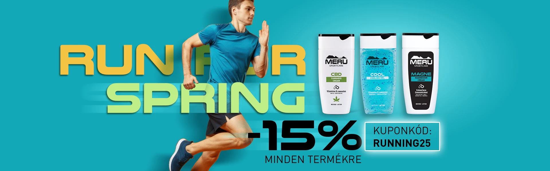 Run for Spring akció - Meru Sportcare