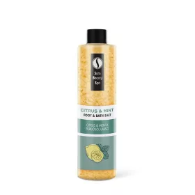   Frissítő Fürdősó és Lábáztató Só - Citrus és Menta - 330g