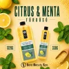 Frissítő Fürdősó és Lábáztató Só - Citrus és Menta - 1320g
